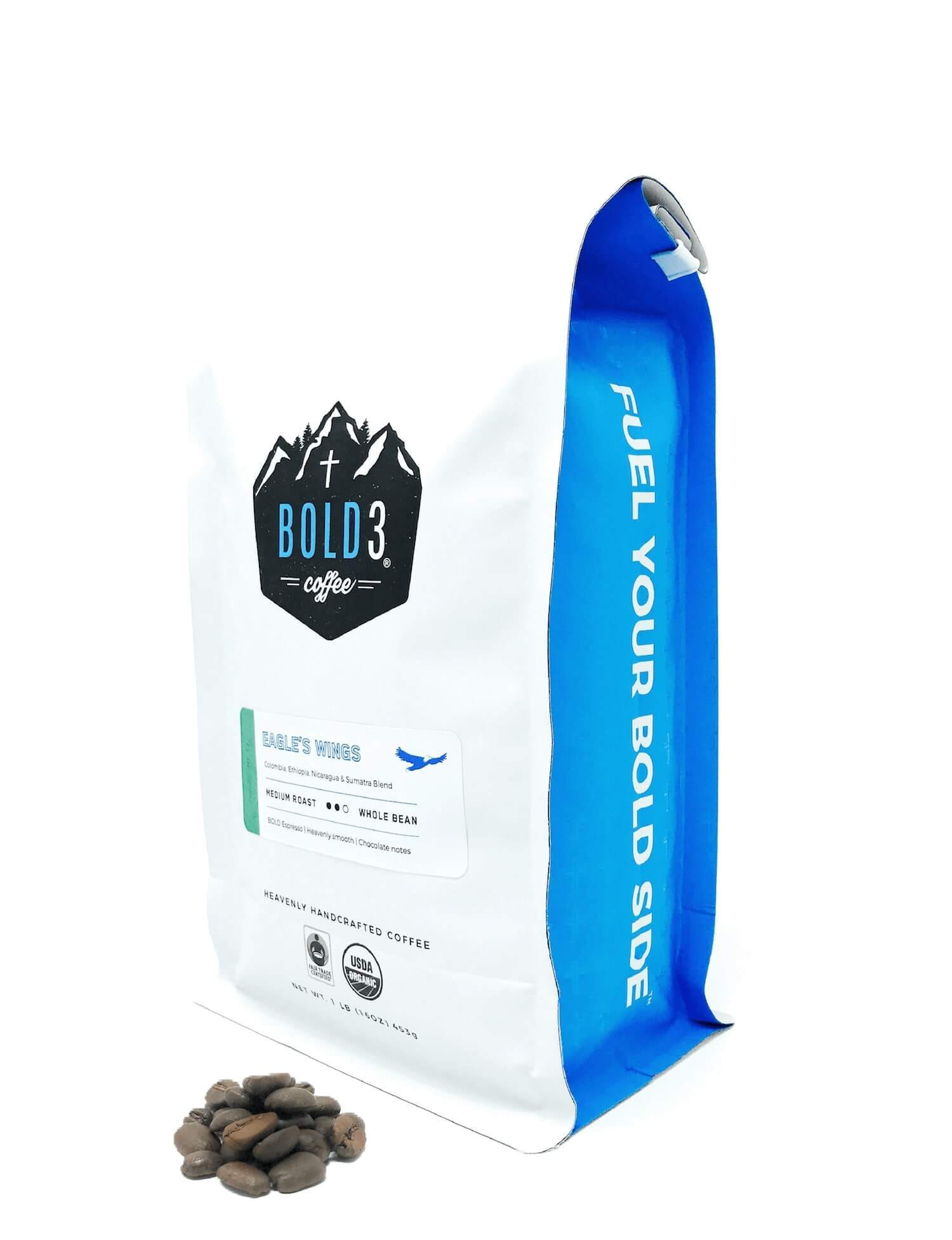 Eagle's Wings, Medium Roast, 1 LB (16oz)