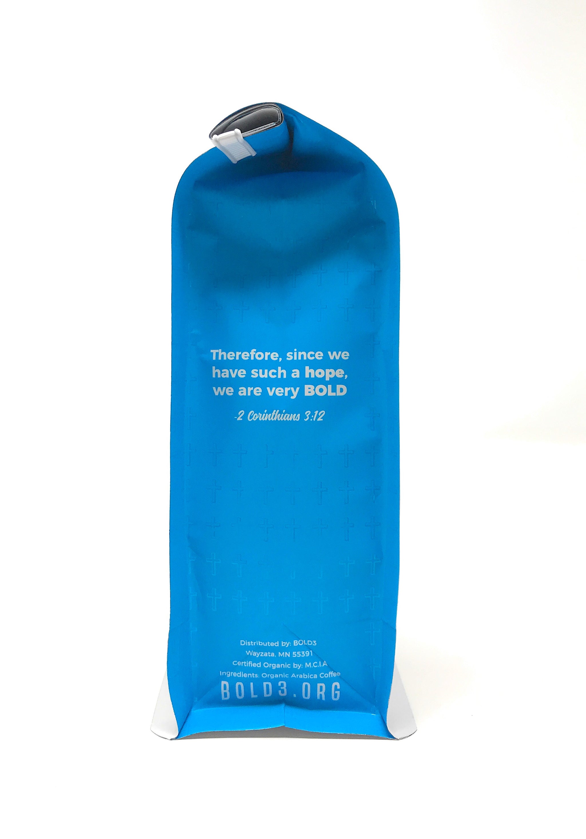 Strong & Courageous, Dark Roast, 10 oz - BOLD3 Coffee