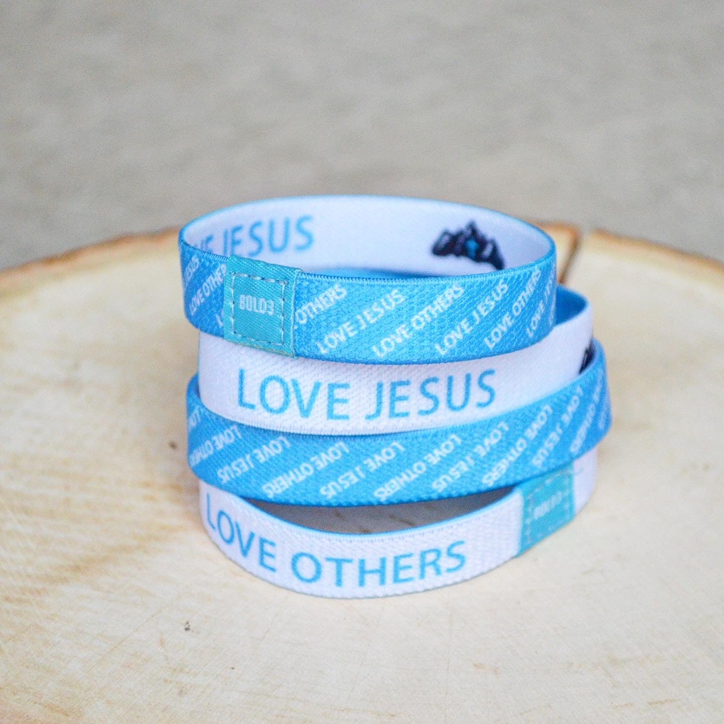 Love Like Jesus Stretchy Bracelet – Kingfolk Co